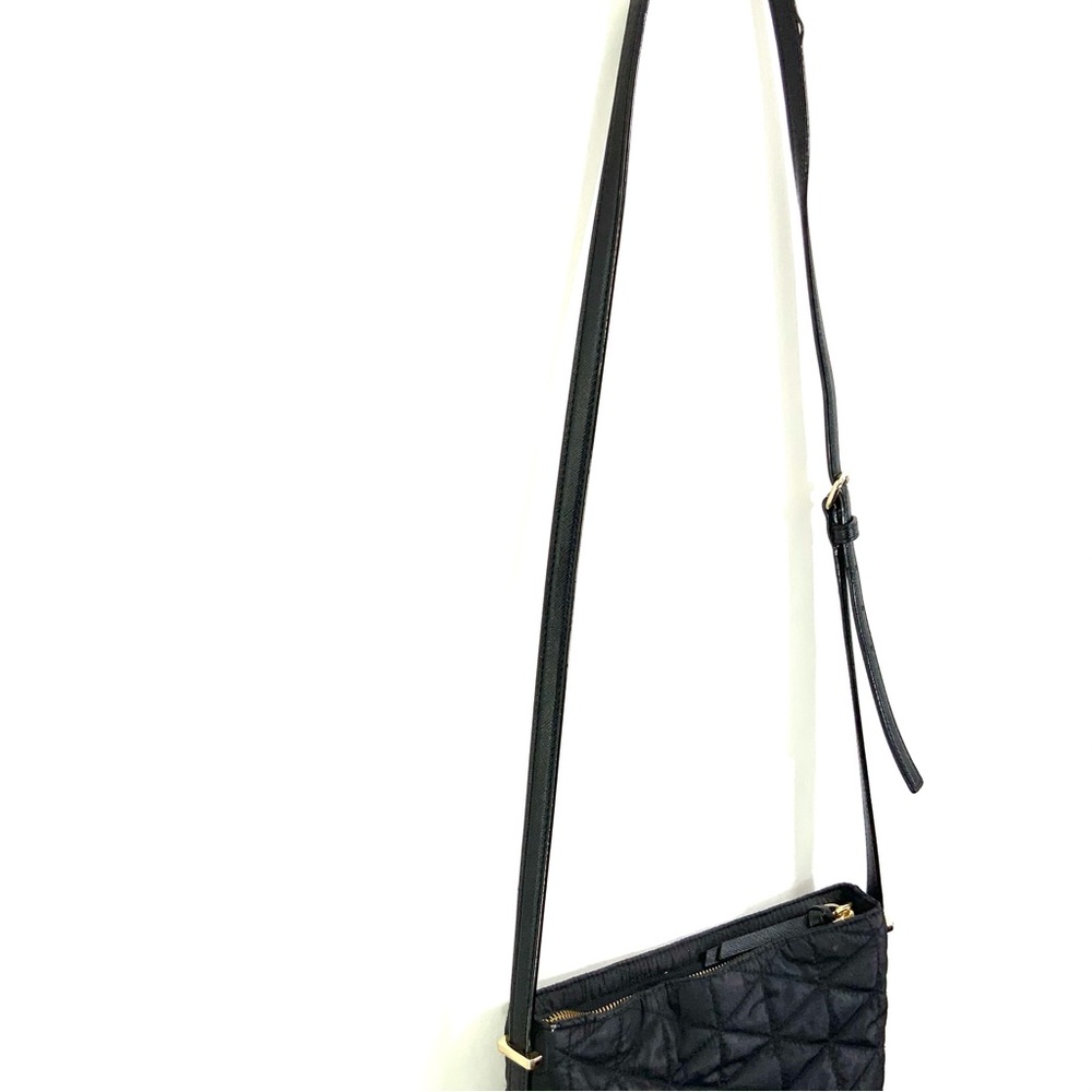 KATE SPADE Black Wilson Road Quilted Dessi Bag Crossbody Handbag Purse - Picture 8 of 15